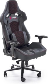 Czarny fotel do gamingu Baldur Halmar