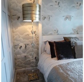 Flambeau FB-FRAGMENT-FL-G - Lampa podłogowa FRAGMENT 1xE27/60W/230V