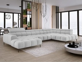 Narożnik PLAZA XL Prawostronny z elektryczną regulacją siedziska Tkanina EDEN 17 WERSAL