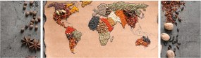 Obraz - Przyprawy świata (170x50 cm)