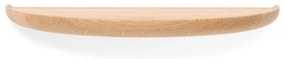 Naturalna półka z litego drewna dębowego 40 cm Mu – Gazzda