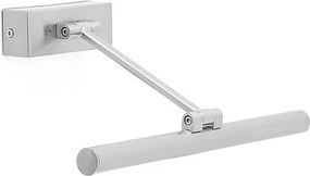 Faro Barcelona - Magritte 300 Kinkiet, 6W LED 3000K - Regulowany, Lampa obrazowa, 380lm - Nikiel