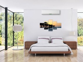 Obraz na plaży (125x70 cm)