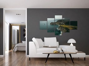 Obraz - Klif w oceanie (125x70 cm)