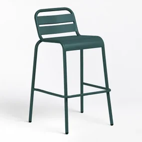 Janti 75cm Składany Wysoki Stołek Ogrodowy Jungle - Sklum