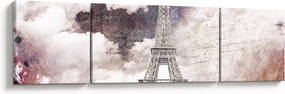 Obraz - Wieża Eiffla, Paryż, Francja (170x50 cm)
