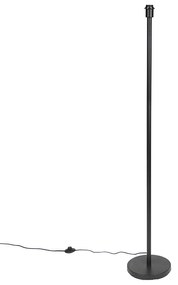 Nowoczesna lampa podłogowa czarna bez klosza 149 cm - Simplo Nowoczesny Oswietlenie wewnetrzne