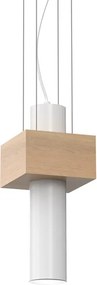 Lampa Sufitowa Wisząca biała WEST WHITE 1xGU10