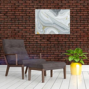 Obraz na szkle - Abstrakcja (70x50 cm)