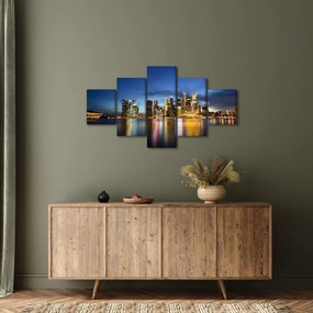 Obraz drapaczy chmur (125x70 cm)