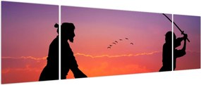 Obraz - Samuraj (170x50 cm)