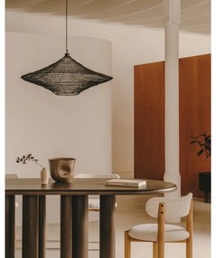Czarna lampa wisząca ø 87 cm Makai – Kave Home