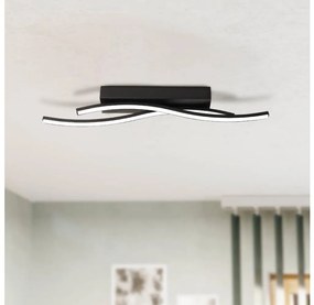 Eglo 31226 - LED Plafon ALBORAYA LED/10,8W/230V 3000K czarny