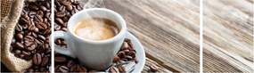 Obraz - Espresso (170x50 cm)