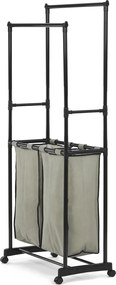 Stojak z miejscem do przechowywania GD-176 BK, plastik, czarny