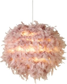Searchlight 70393PI - Klosz do żyrandola KATE E14/E27, średnica 50 cm, różowy