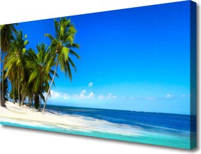 Obraz na płótnie Ciepły Wiatr pod Palmami