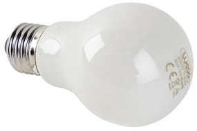 Zestaw 5 ściemnialnych lamp LED E27 szkło mleczne 7W 806 lm 2200K