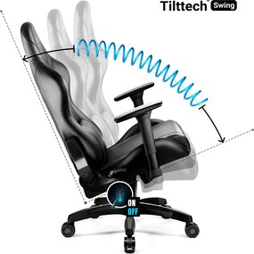 Fotel dla graczy Diablo X-Horn 2.0 King Size czarny