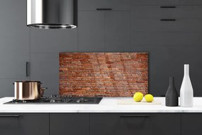 Panel Szklany Industrialny Mur Ceglany