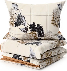 PrzytulneMieszkanie.pl PrzytulneMieszkanie.pl Dwustronna pościel DUO SENSE NATIVA we wzory + poszewka na poduszkę 40x50 cm GRATIS Rozmiar pościeli: 70 x 90 cm | 140 x 200 cm