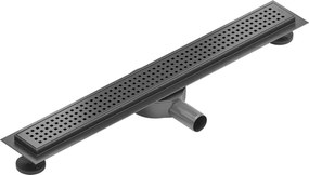 Mexen Flat 360° M08 odpływ liniowy obrotowy 70 cm, gun gray szczotkowany - 1E25070-40