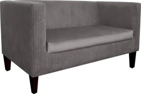 Sofa Monaco : Kolor nogi - Venge, Kolor tkaniny - Kronos22/Poso22, Typ tkaniny - Kronos/Poso, Wysokość nogi - 15 cm