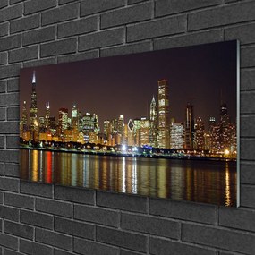 Obraz na Szkle Miasto Domy