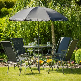 Zestaw mebli ogrodowych Madura antracyt PATIO
