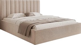 Łóżko tapicerowane NASTA SLIM z pojemnikiem na pościel