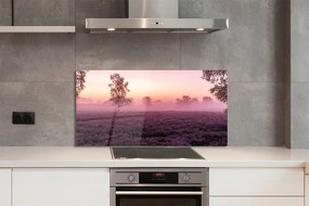 Szklany Panel Koloryt Wrzosowiska