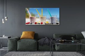 Obraz canvas na ścianę Barwny Drink Z Lodem