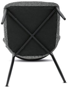 Zestaw krzeseł do jadalni CT-W1021 GREY2, 4 szt.