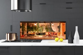 Panel Kuchenny Malownicza Restauracja Miejska