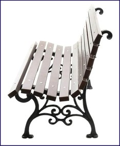 Elegancka ławka parkowa W9-E08