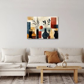 Obraz - Kubistyczne wazony (70x50 cm)