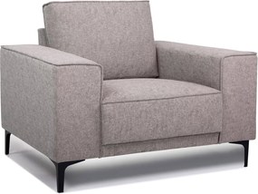 Szarobrązowy fotel Scandic Copenhagen Gusto