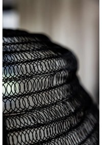 Czarna lampa wisząca z metalowym kloszem ø 50 cm Tazza – Markslöjd