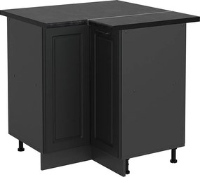 Szafka narożna antracytowy domek wiejski 75.6x60x81.6 r-line