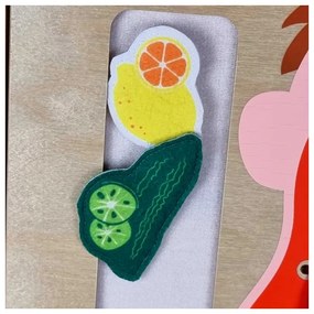 Masterkidz higiena jamy ustnej ścienna tablica sensoryczna flex montessori