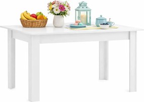 Biały prostokątny stół F8-P84