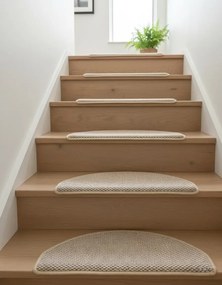 15 sztuk ciemnobeżowych nakładek na schody H7-W64