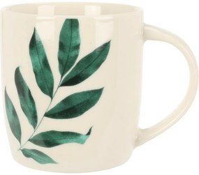 Kubek porcelanowy Leaf, 325 ml