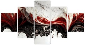 Obraz - Marmurowa abstrakcja (125x70 cm)