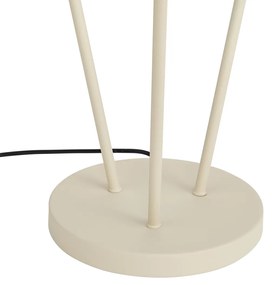 Nowoczesna lampa podłogowa beżowa 3-punktowa GU10 35mm - Thomas Nowoczesny Oswietlenie wewnetrzne
