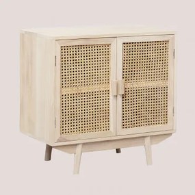 Aparador 65x40 Cm Z Drewna Ralik Naturalna - Sklum