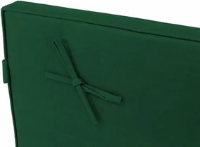 Zestaw 2 poduszek na leżak  - ciemnozielony