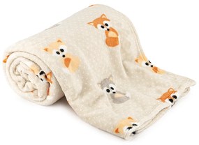 4Home Koc Soft Dreams Little Fox, 150 x 200 cm