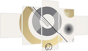Obraz - Kształty geometryczne N⁰2 (125x70 cm)