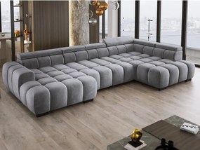 Narożnik BULL XL Prawostronny z elektryczną funkcją regulacji tkanina Salvador 15 WERSAL